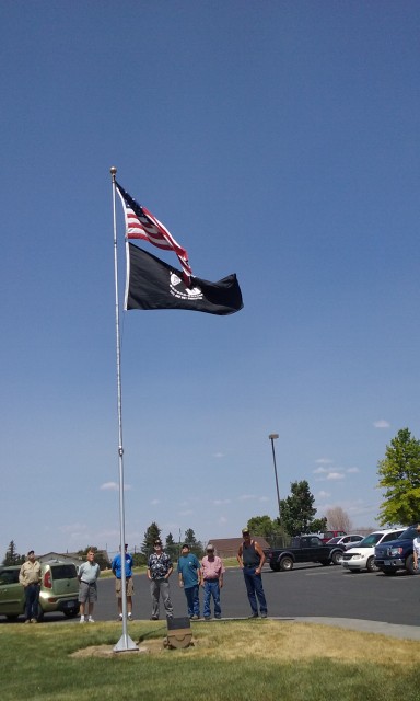 POW-MIA Flag Hoist