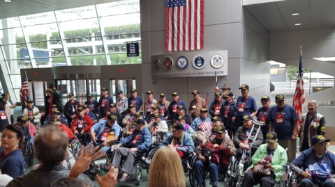 Honor Flight group photo